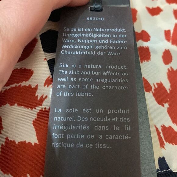 NWT Luisa Cerano Silk Blouse - Picture 6 of 12